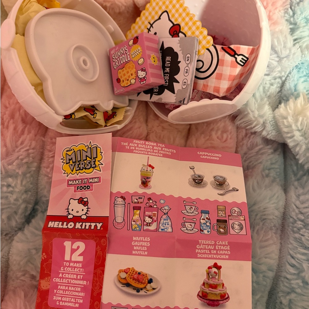 Mini verse Hello kitty make it mini food